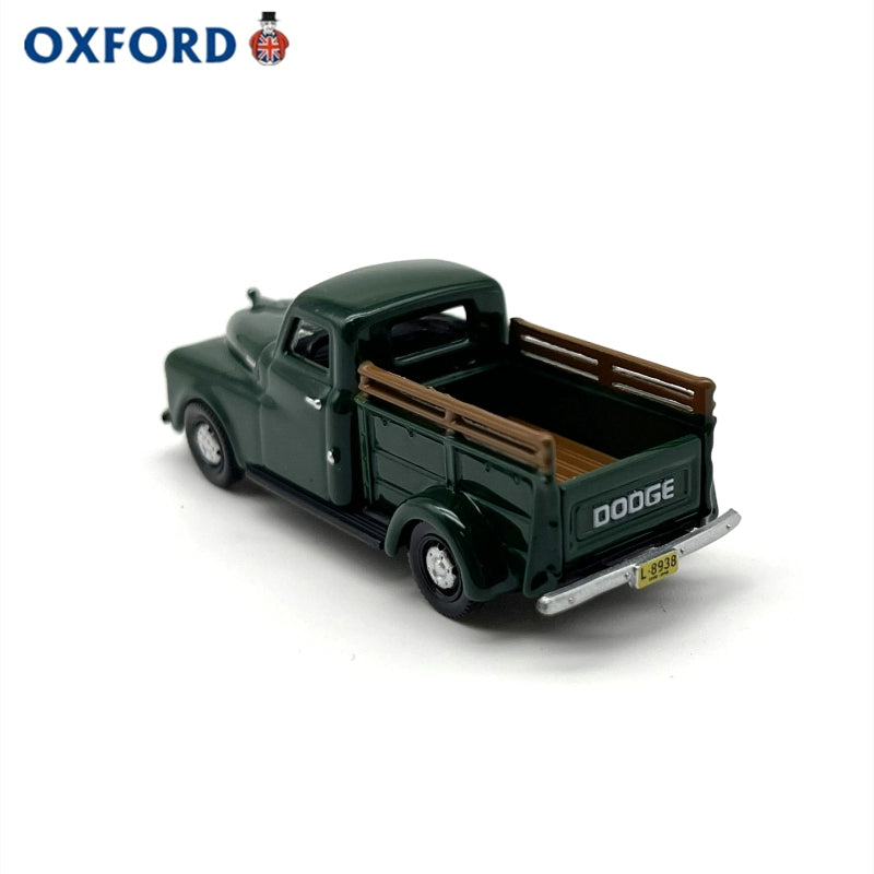 1/87 Scale 1948 Dodge B-1B Pickup Truck Black Diecast Model