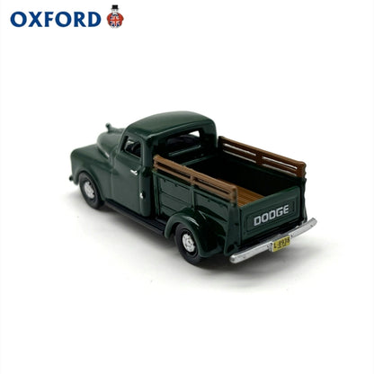 1/87 Scale 1948 Dodge B-1B Pickup Truck Black Diecast Model