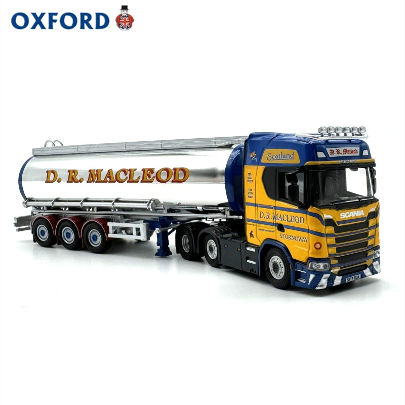 1/76 Scale D.R. Macleod Scania New Generation S Cylindrical Tanker Diecast Model