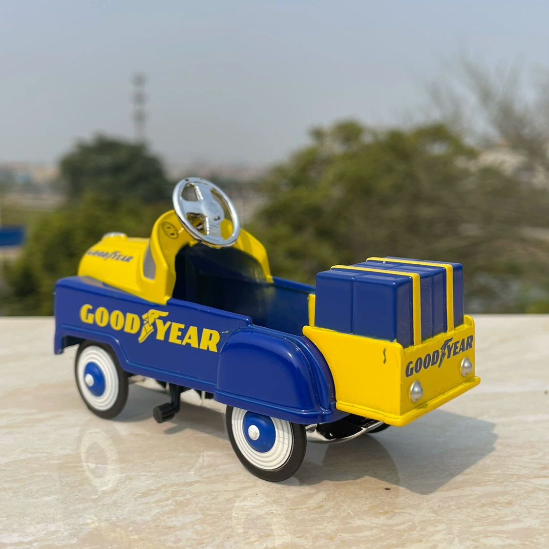 1/10 Scale Goodyear Pedal Car Diecast Model