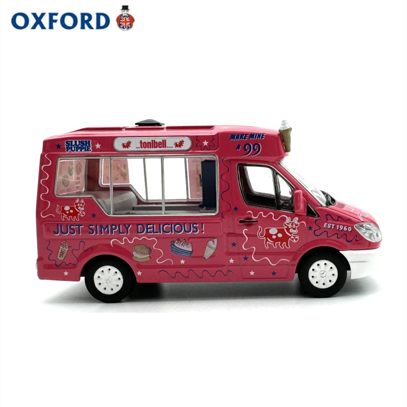 1/43 Scale Whitby Mondial Ice Cream Van Tonibell Diecast Model