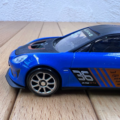 1/43 Scale Alpine A110 GT4 Sports Car Diecast Model
