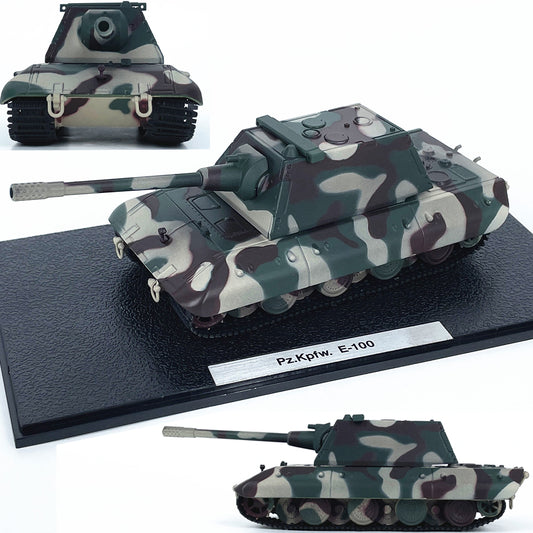 1/72 Scale Panzerkampfwagen E-100 WWII German Super-Heavy Tank Diecast Model