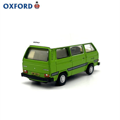 1/76 Scale Volkswagen T25 Camper Van Green Diecast Model Car