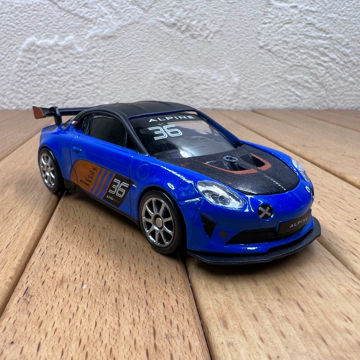 1/43 Scale Alpine A110 GT4 Sports Car Diecast Model