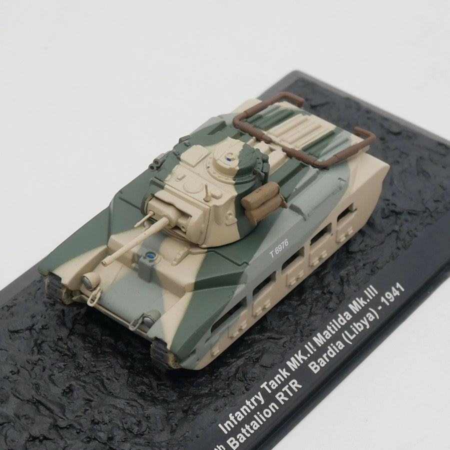 1/72 Scale 1941 WWII British Infantry Tank Mark II Matilda Diecast Model