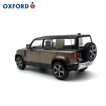 1/76 Scale Land Rover New Defender 110X Gold Diecast Model Car