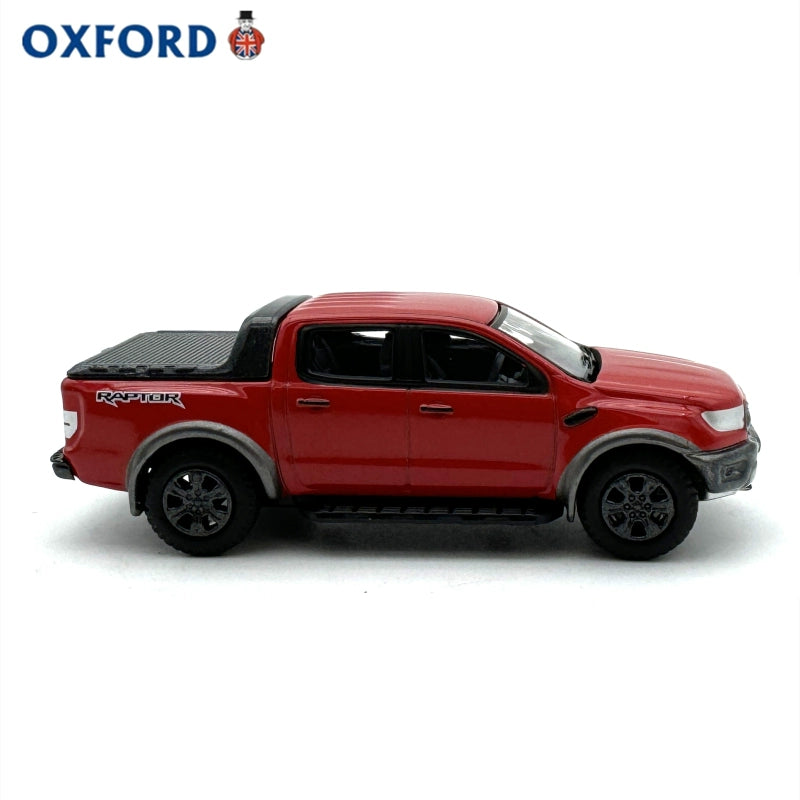 1/76 Scale Ford Ranger Raptor Pickup Truck Red Diecast Model
