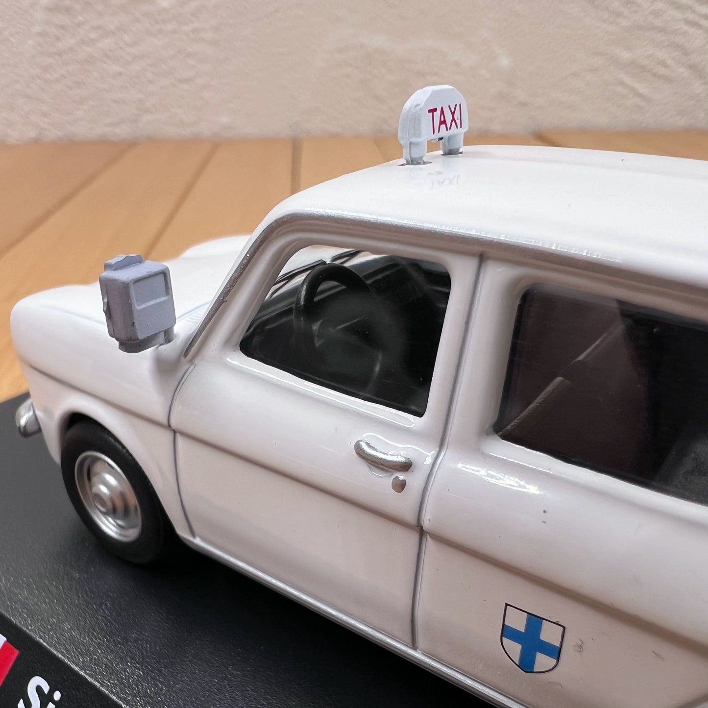 1/43 Scale 1962 Simca 1000 Marseille Taxi Diecast Model Car – old boy hobby