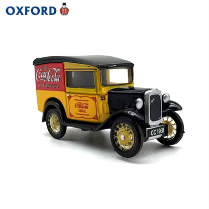 1/76 Scale 1931 Austin 7 Van Coca Cola Diecast Model Car