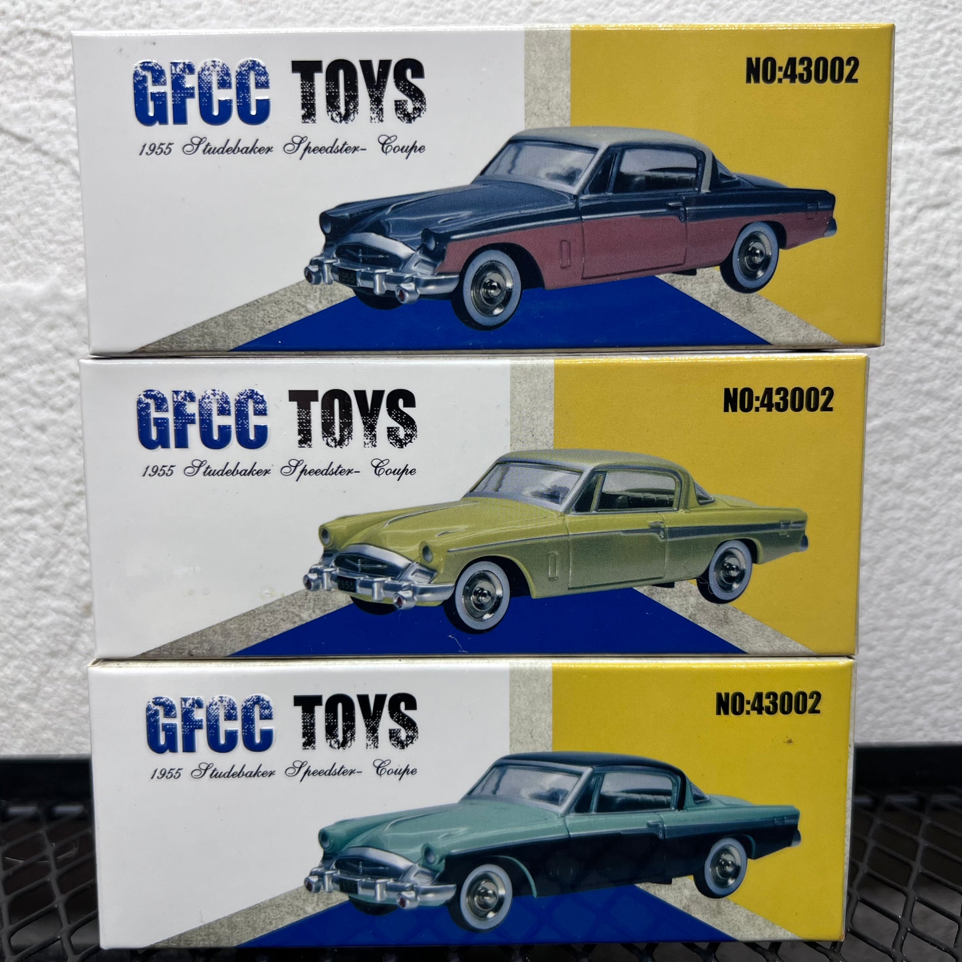 1/43 Scale 1955 Studebaker Speedster Diecast Model Car