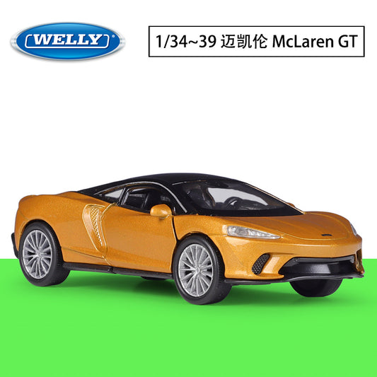 1/36 Scale McLaren GT Diecast Model Car Pull Back Toy