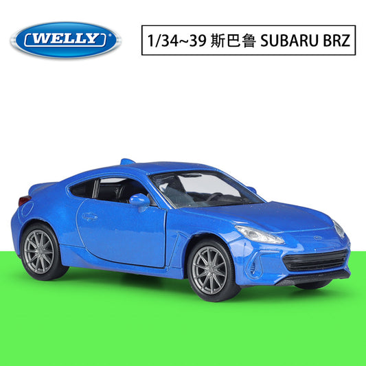 1/36 Scale Subaru BRZ Diecast Model Car Pull Back Toy