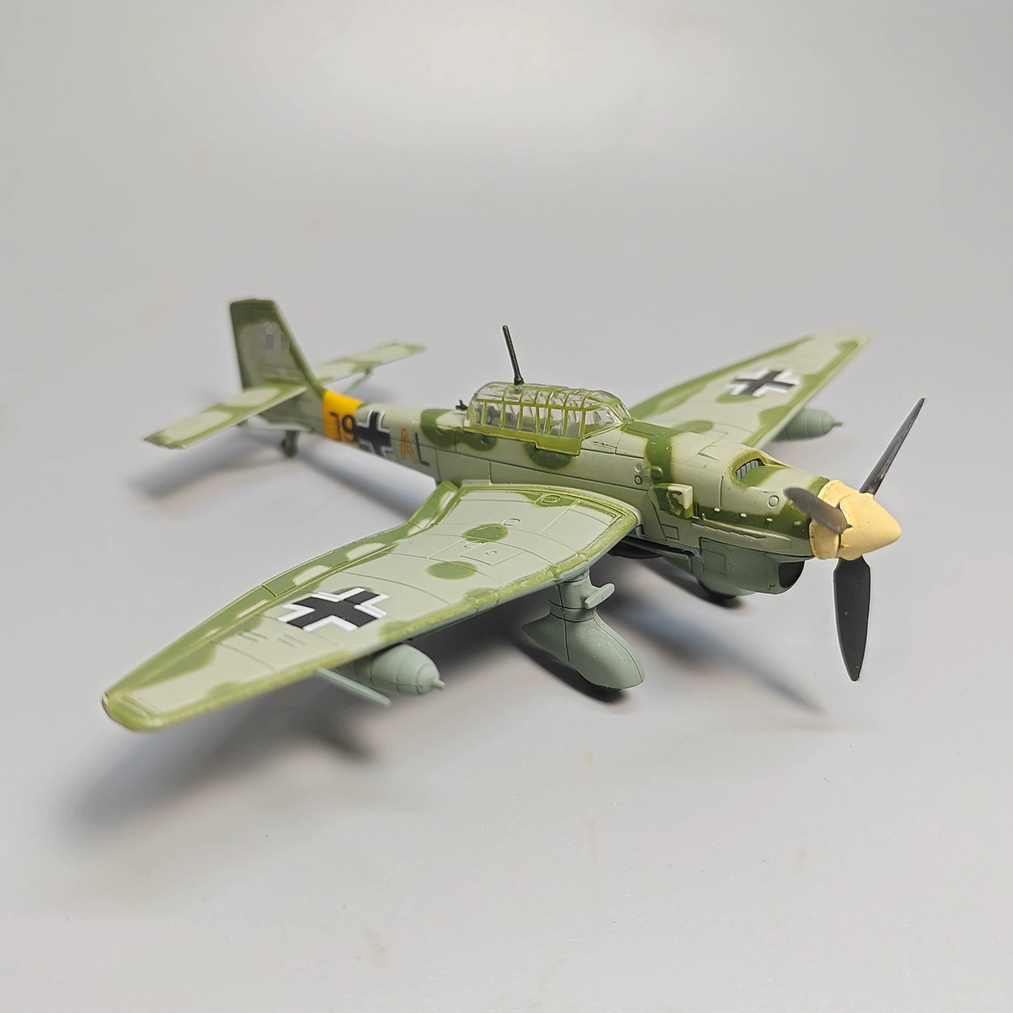 1/100 Scale Junkers Ju 87 Stuka WWII German Dive Bomber Diecast Model Aircraft