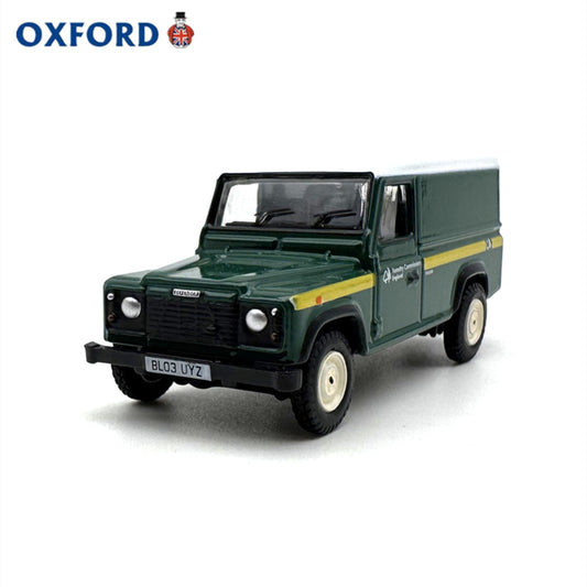 1/76 Scale Land Rover Defender Forestry Commission Diecast Model Car