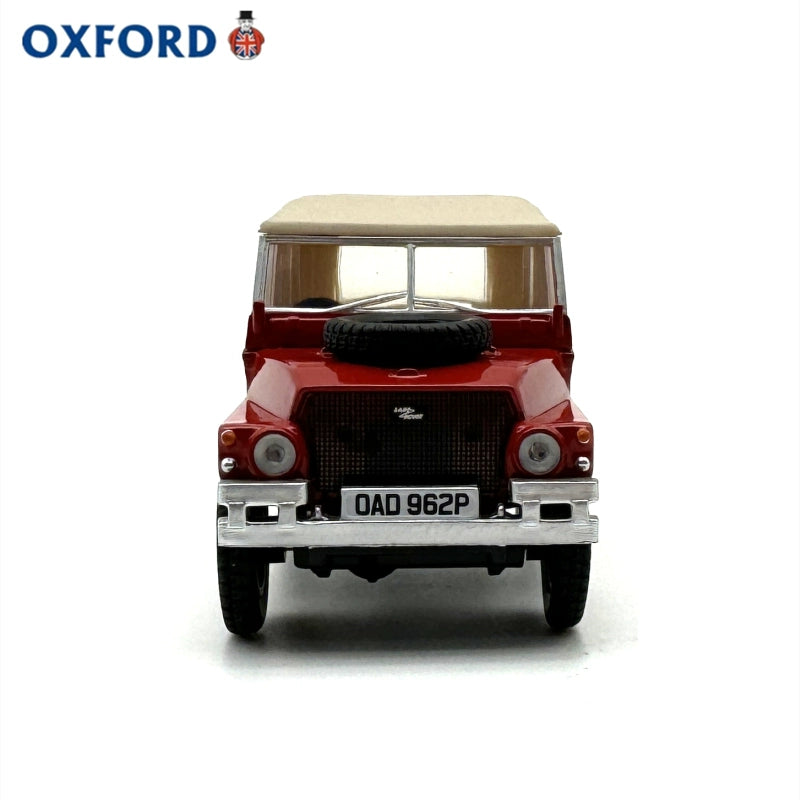 1/43 Scale Land Rover Lightweight Red Diecast Model Car