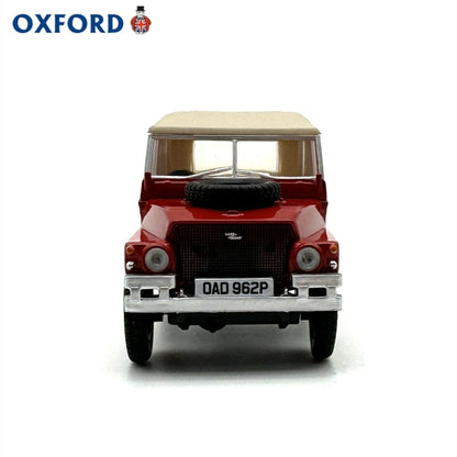 1/43 Scale Land Rover Lightweight Red Diecast Model Car