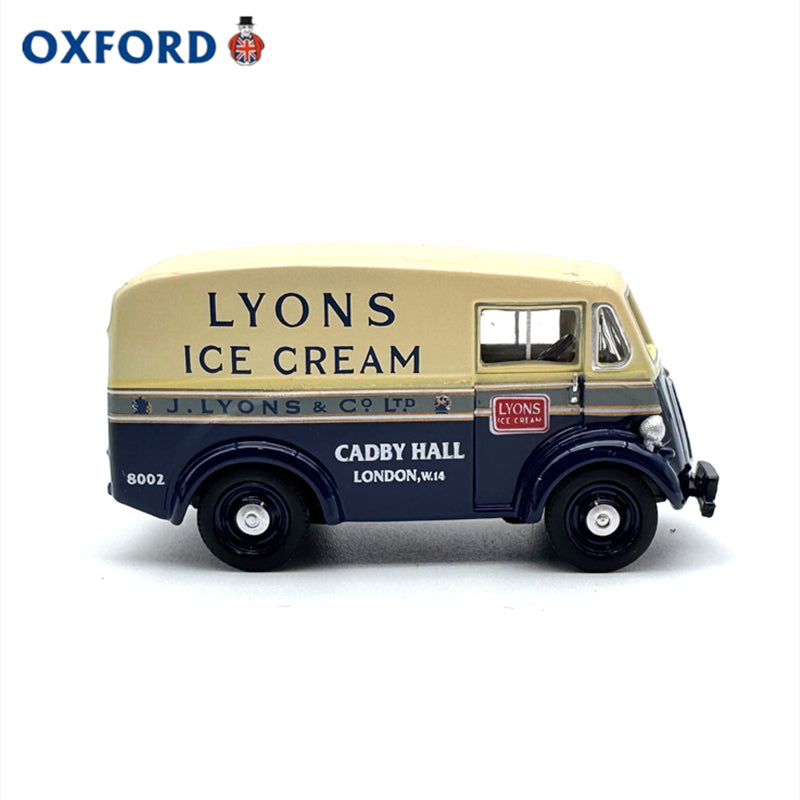 1/76 Scale Morris Commercial J-type Van Lyons Ice Cream Diecast Model Car