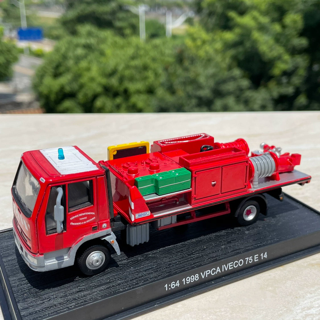 1/64 Scale 1998 VPCA IVECO 75 E 14 Fire Engine Diecast Model