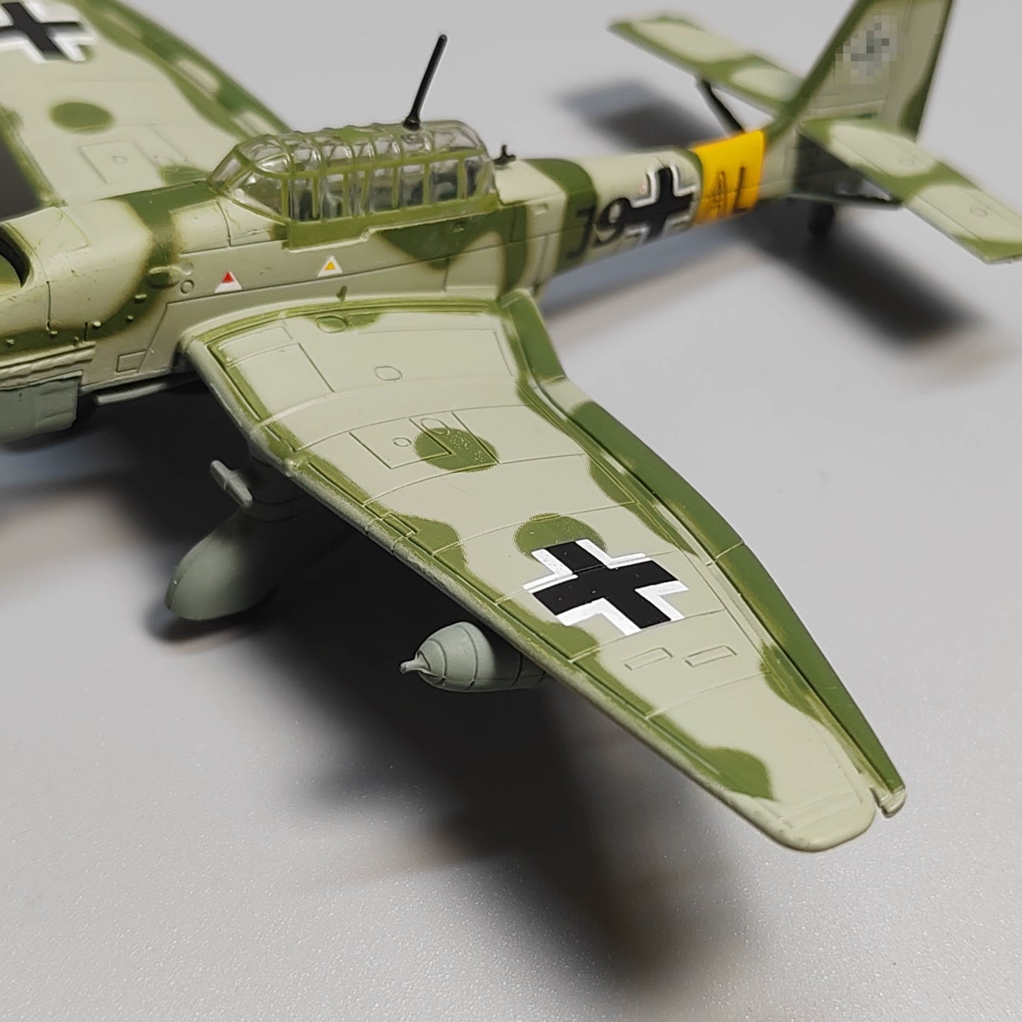 1/100 Scale Junkers Ju 87 Stuka WWII German Dive Bomber Diecast Model Aircraft