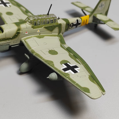 1/100 Scale Junkers Ju 87 Stuka WWII German Dive Bomber Diecast Model Aircraft