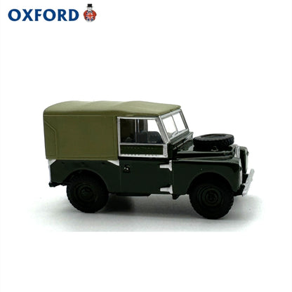 1/76 Scale Land Rover 88 Canvas Green Bronze Diecast Model Car