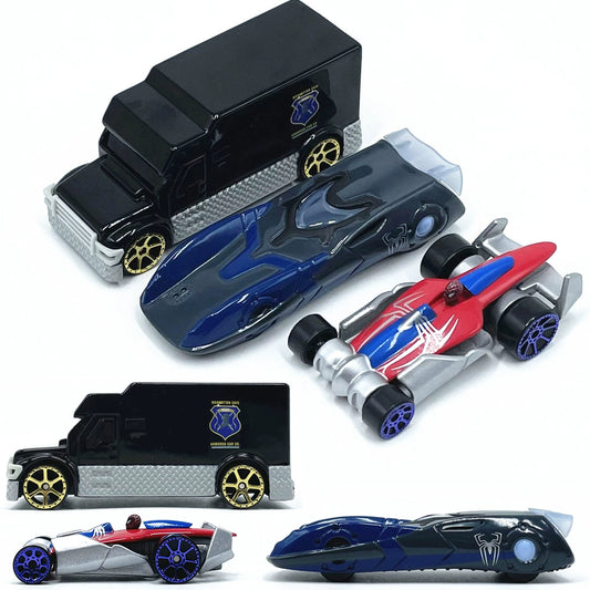 1/64 Scale Spider-Man 3-Vehicles Set Diecast Model Cars