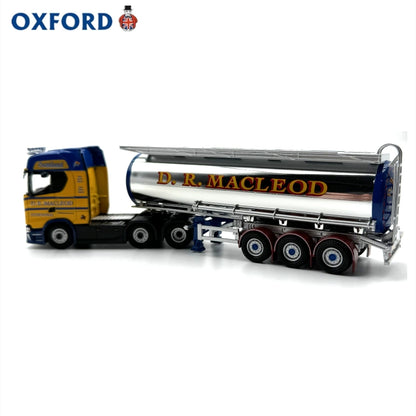 1/76 Scale D.R. Macleod Scania New Generation S Cylindrical Tanker Diecast Model