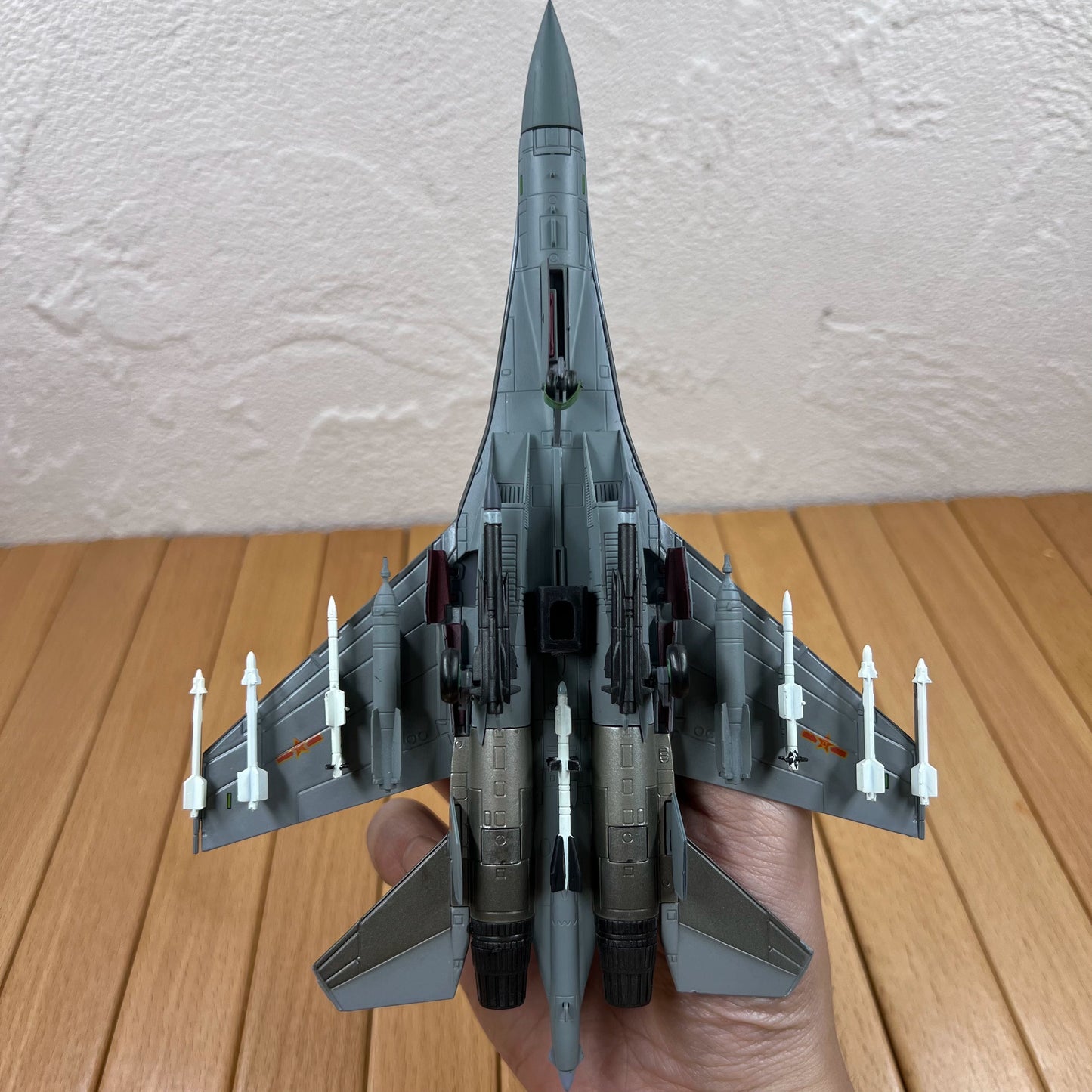 1/100 Scale Russian Sukhoi Su-35 Air Superiority Fighter Diecast Aircraft Model