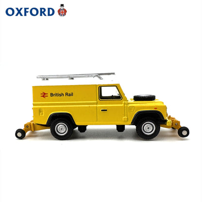 1/76 Scale British Rail Road Rail Defender Diecast Model Car