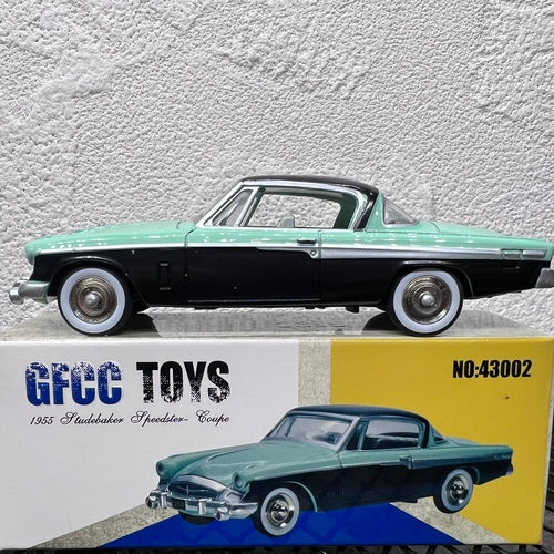 1/43 Scale 1955 Studebaker Speedster Diecast Model Car