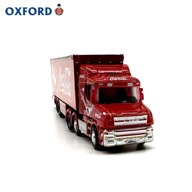 1/148 Scale Scania T Cab Box Trailer Xmas Diecast Model