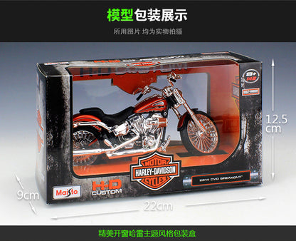 1/12 Scale 2014 Harley-Davidson CVO Breakout Diecast Model Motorcycle