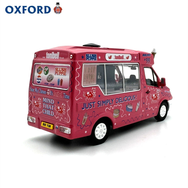 1/43 Scale Whitby Mondial Ice Cream Van Tonibell Diecast Model
