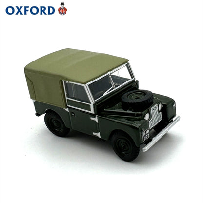 1/76 Scale Land Rover 88 Canvas Green Bronze Diecast Model Car