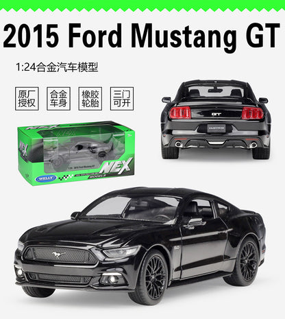 1/24 Scale 2015 Ford Mustang GT Diecast Model Car