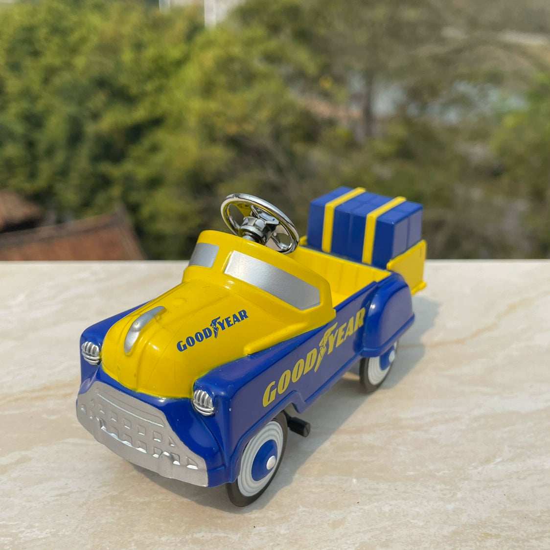 1/10 Scale Goodyear Pedal Car Diecast Model