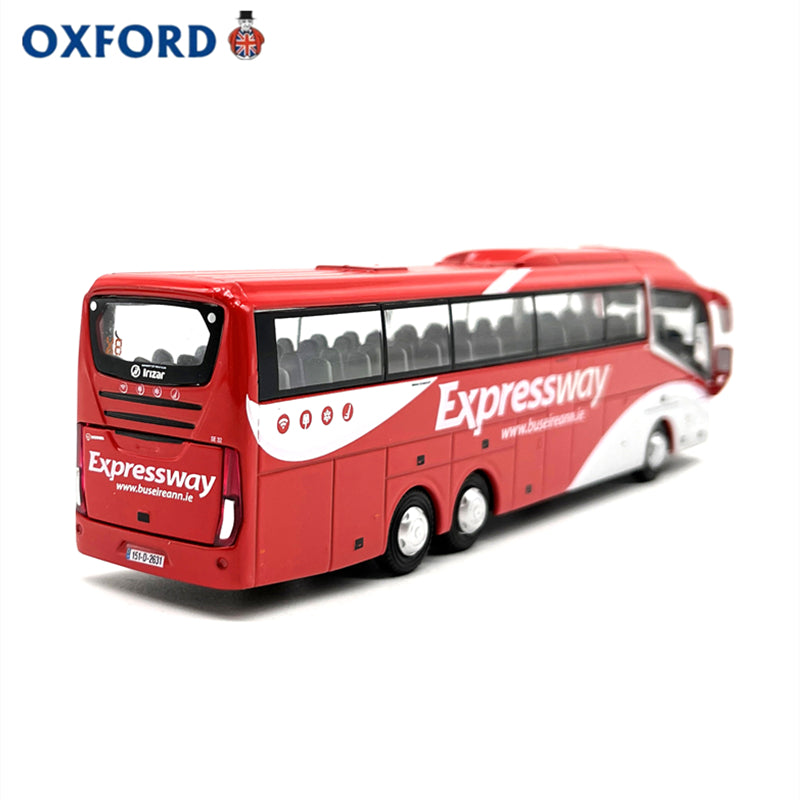 1/76 Scale Irizar i6 Coach Red Diecast Model