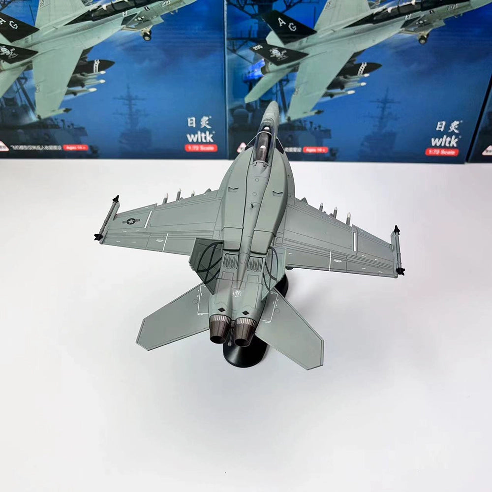 1/72/100 Scale F/A-18F Super Hornet US Navy Carrier-Based Multirole Fighter Diecast Model Aircraft