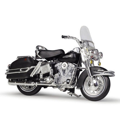 1/18 Scale 1966 Harley-Davidson FLH Electra Glide Diecast Model Motorcycle