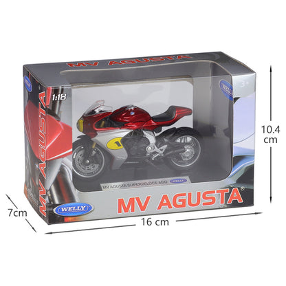 1/18 Scale MV Agusta Superveloce Ago Motorcycle Diecast Model