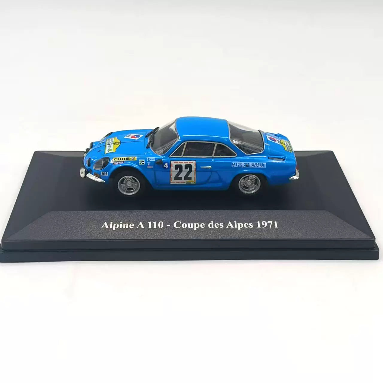 1/43 Scale 1971 Alpine A110 Coupe Diecast Model Car