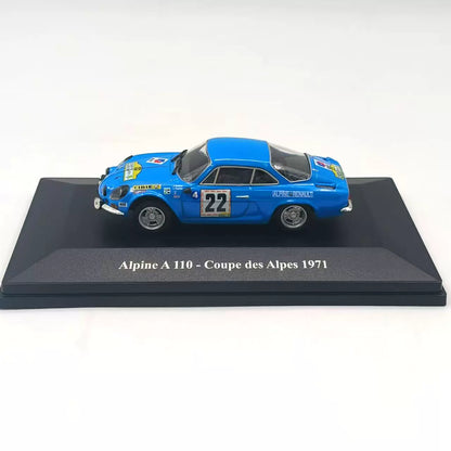 1/43 Scale 1971 Alpine A110 Coupe Diecast Model Car