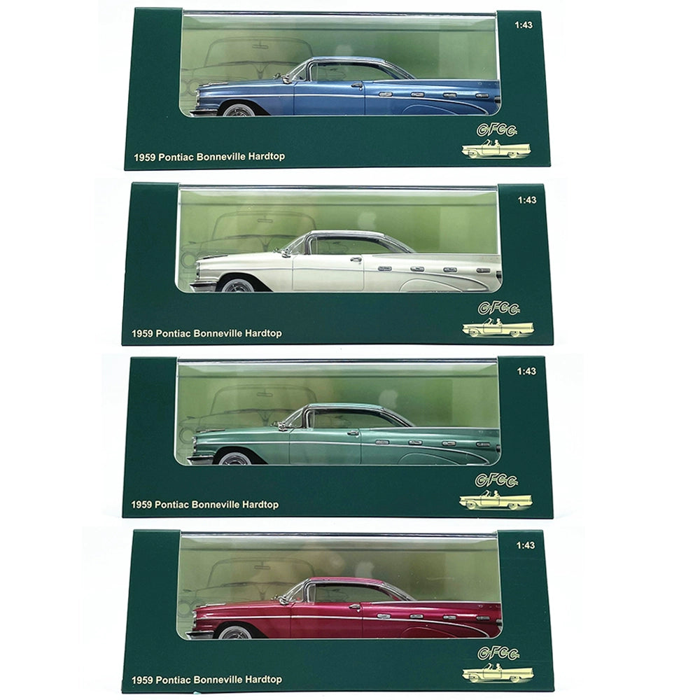 1/43 Scale 1959 Pontiac Bonneville Hardtop Diecast Model Car