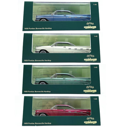 1/43 Scale 1959 Pontiac Bonneville Hardtop Diecast Model Car