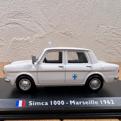 1/43 Scale 1962 Simca 1000 Marseille Taxi Diecast Model Car
