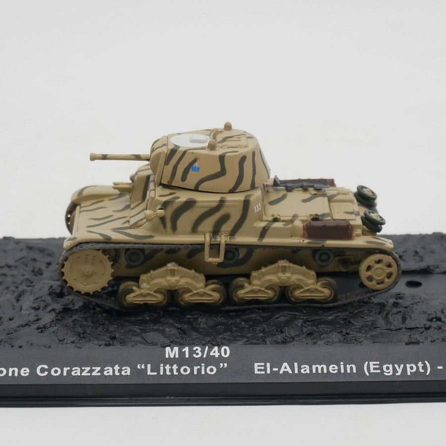 1/72 Scale 1942 Carro Armato M13/40 WWII Italian Tank Diecast Model