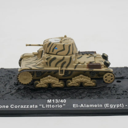 1/72 Scale 1942 Carro Armato M13/40 WWII Italian Tank Diecast Model