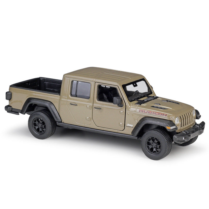 1/27 Scale Jeep Gladiator Rubicon Pickup Truck Diecast Model Car