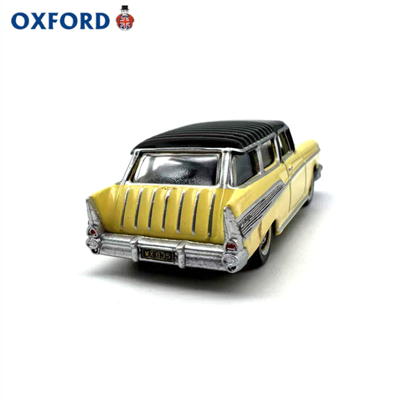 1/87 Scale 1957 Chevrolet Nomad Sport Wagon Yellow Diecast Model Car
